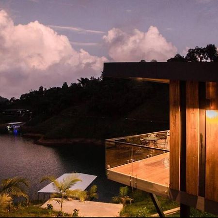Sky House Cabana Guatape La Pradera  Luaran gambar