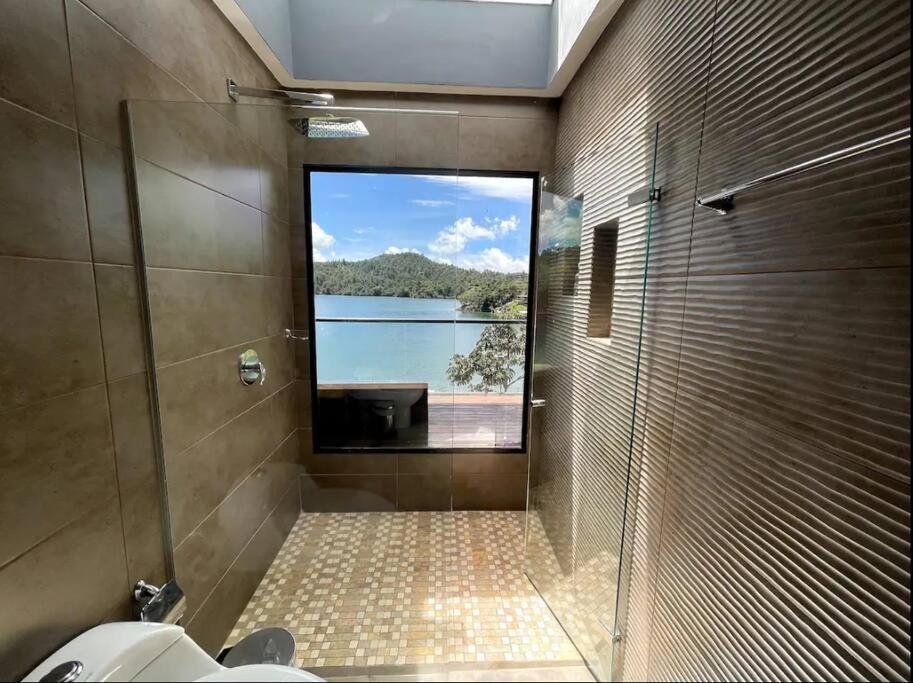Sky House Cabana Guatape La Pradera  Luaran gambar