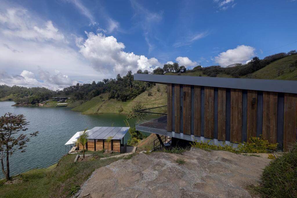 Sky House Cabana Guatape La Pradera  Luaran gambar