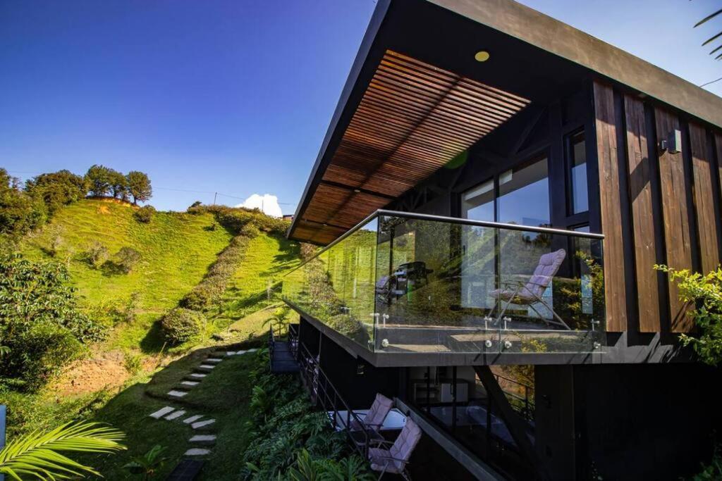 Sky House Cabana Guatape La Pradera  Luaran gambar